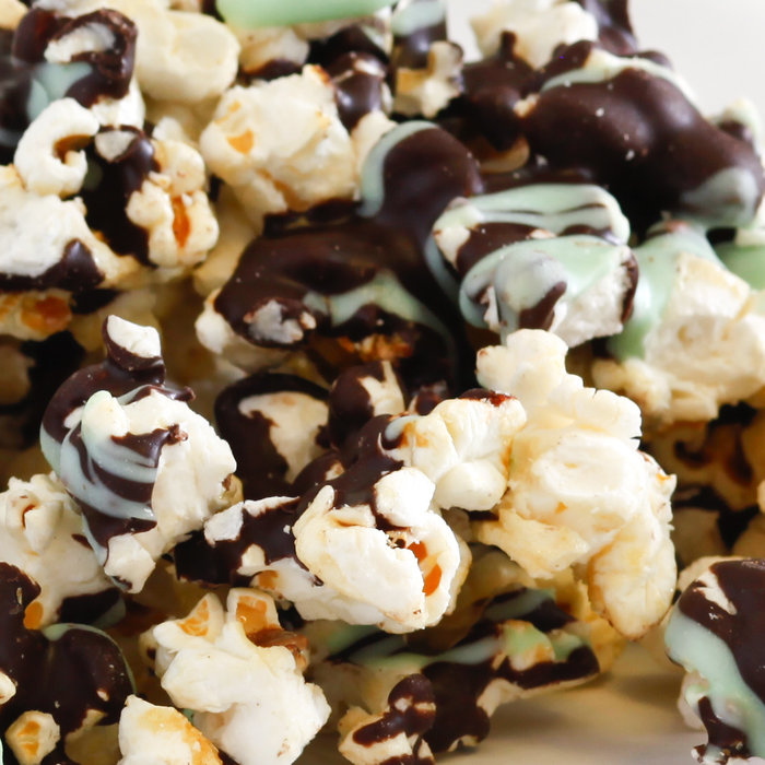 Chocolate Mint Popcorn