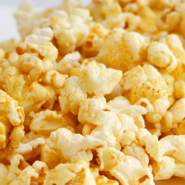 Sweet Garlic Salt & Pepper Popcorn w/ Brewers Yeast