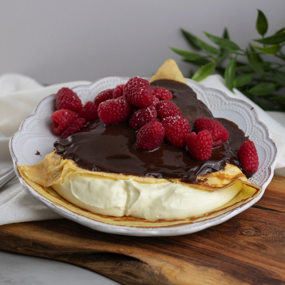 Boston Cream Crepe